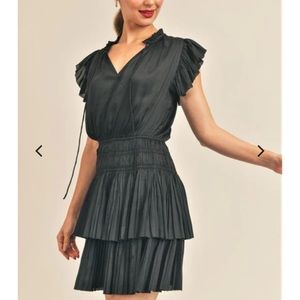 Current Air Black and Silver Dress